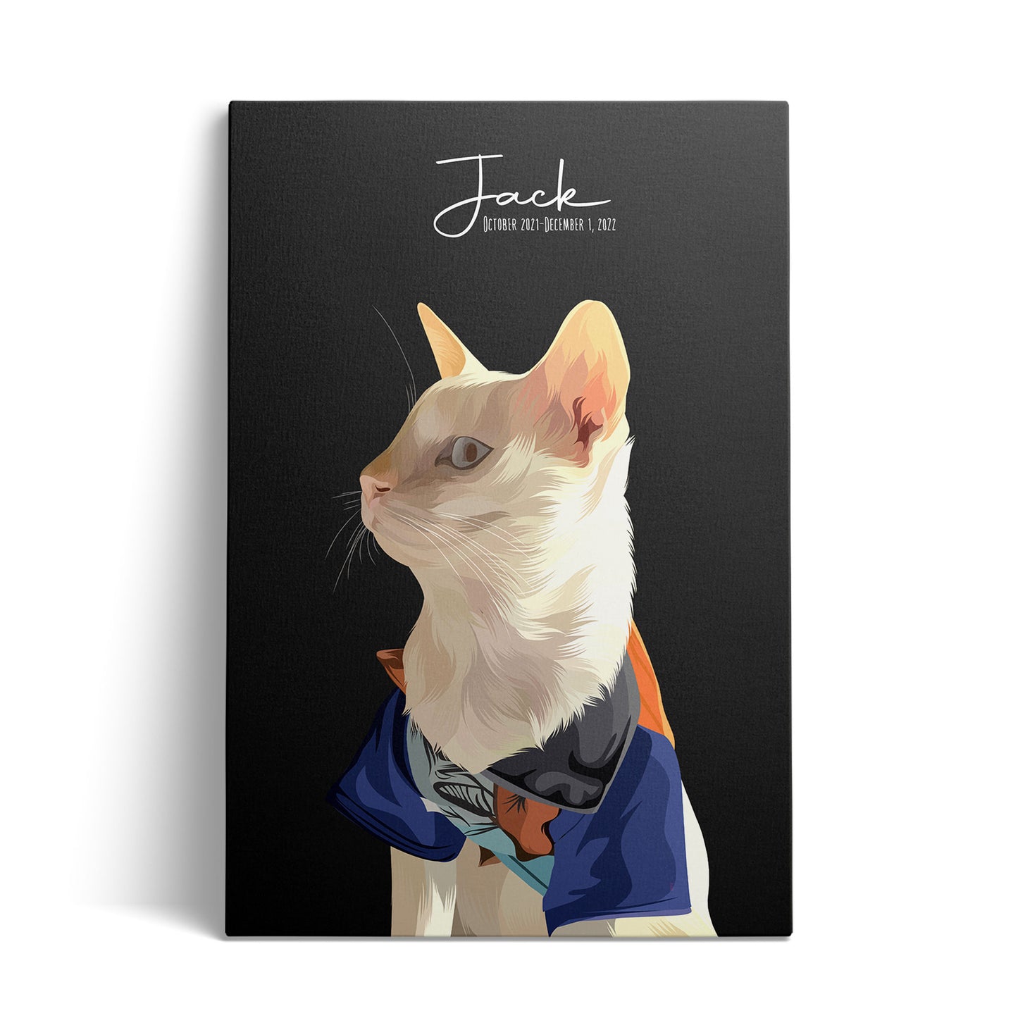 Pet Art Canvas Wrap
