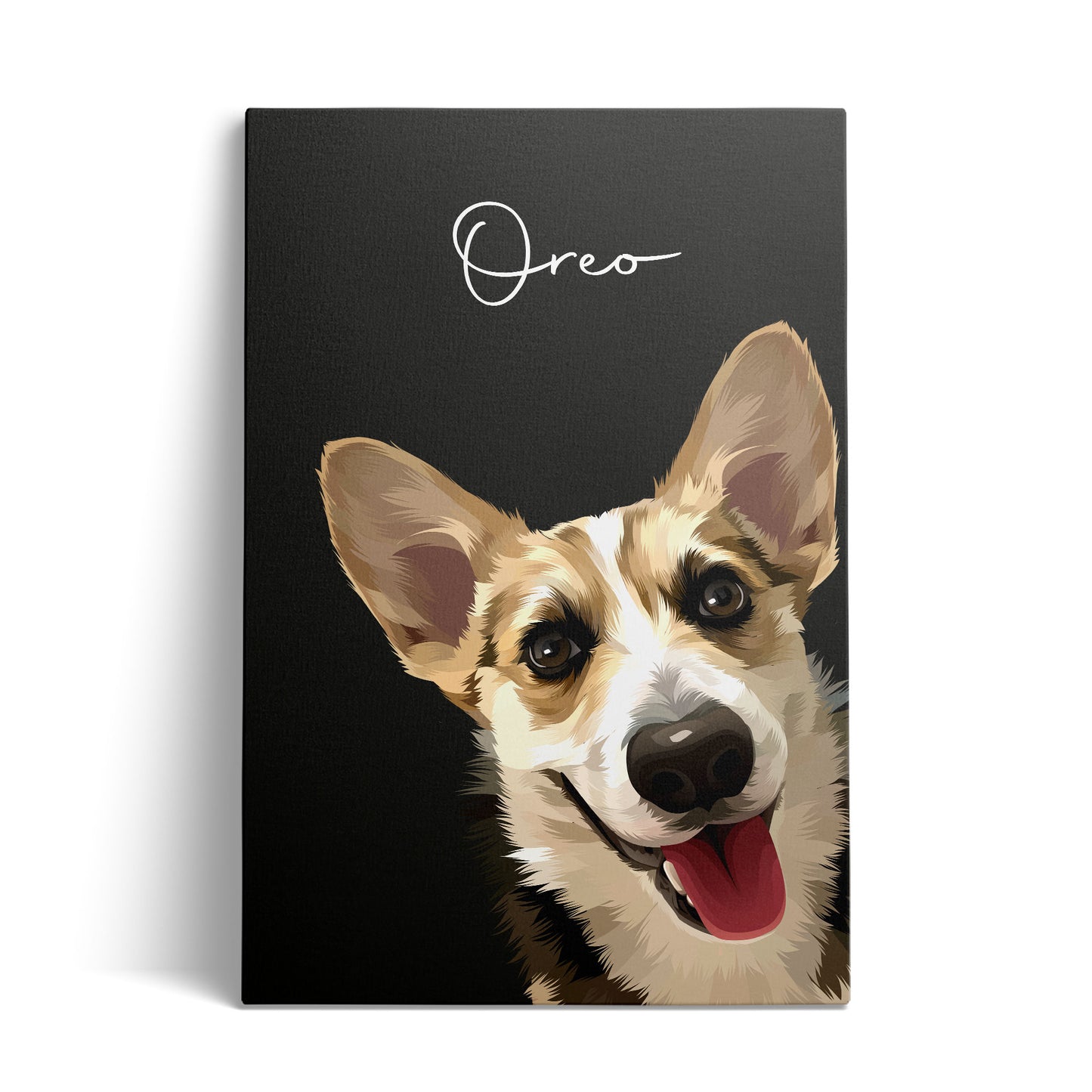 Pet Art Canvas Wrap