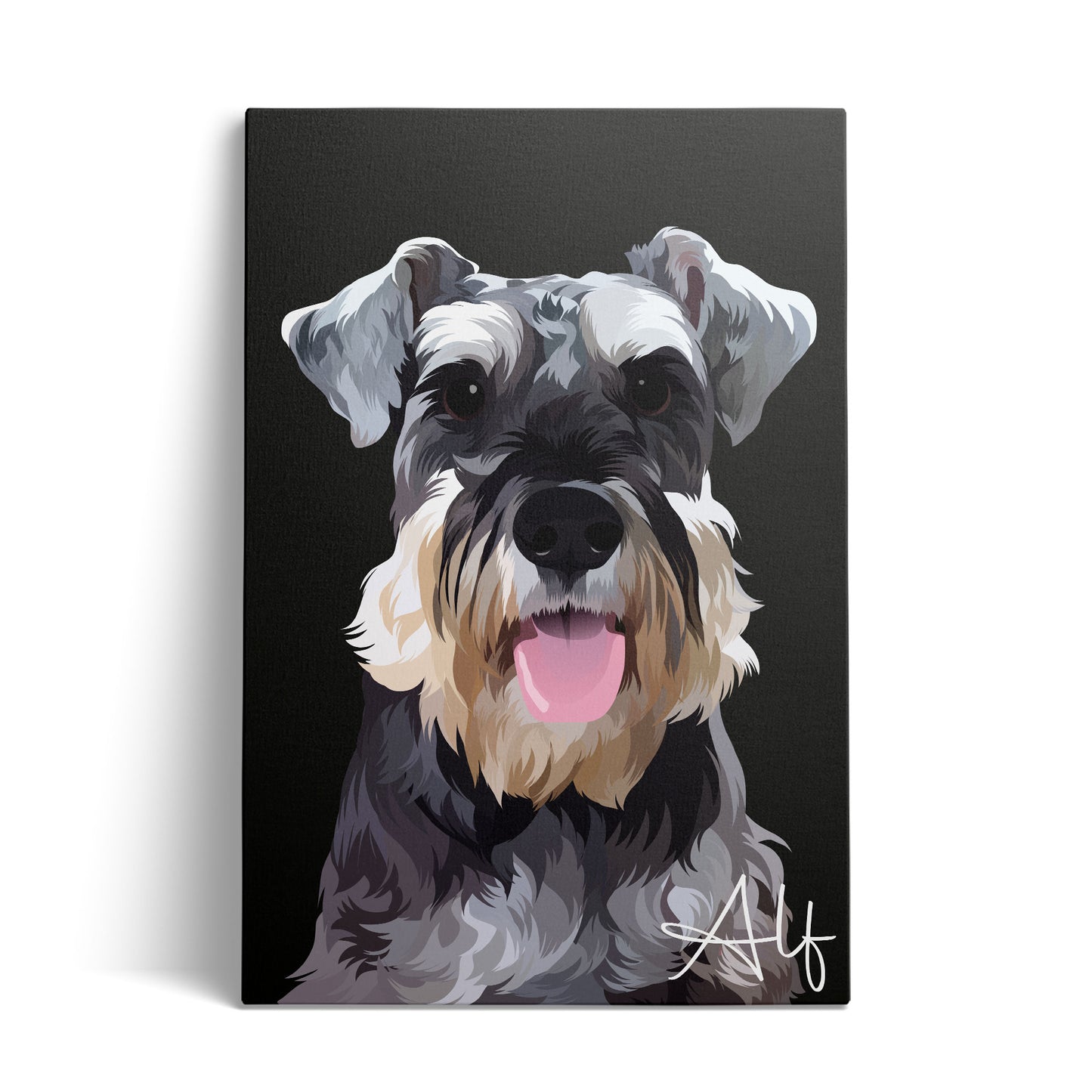 Pet Art Canvas Wrap