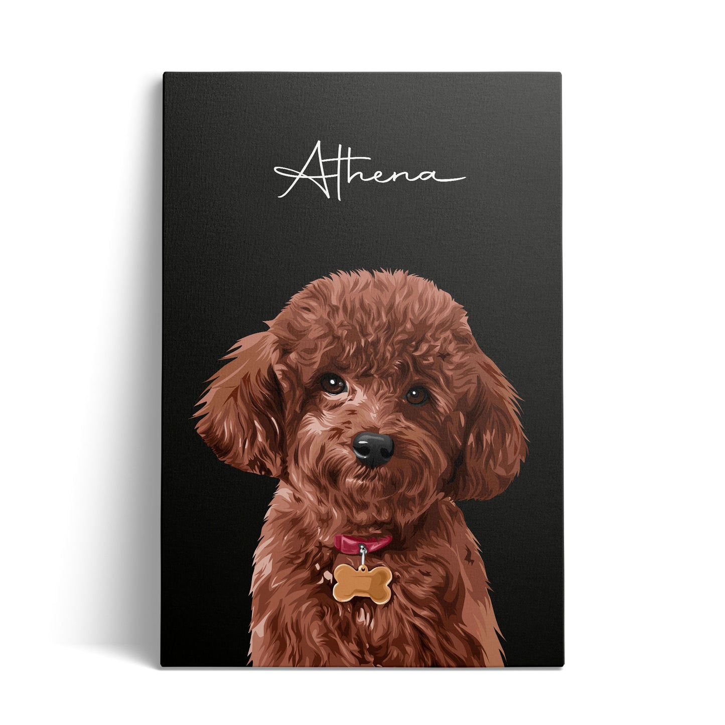 Pet Art Canvas Wrap