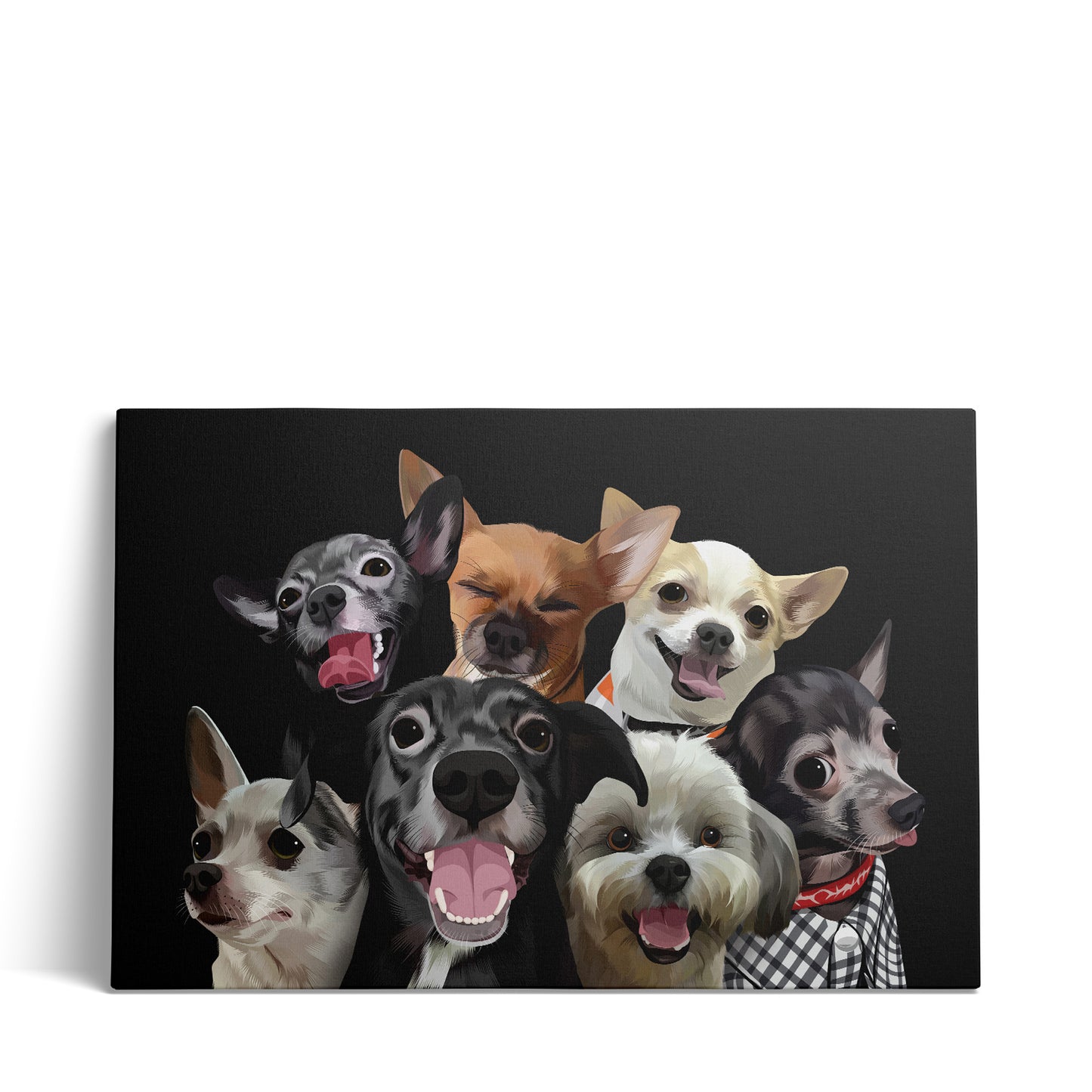 Pet Art Canvas Wrap
