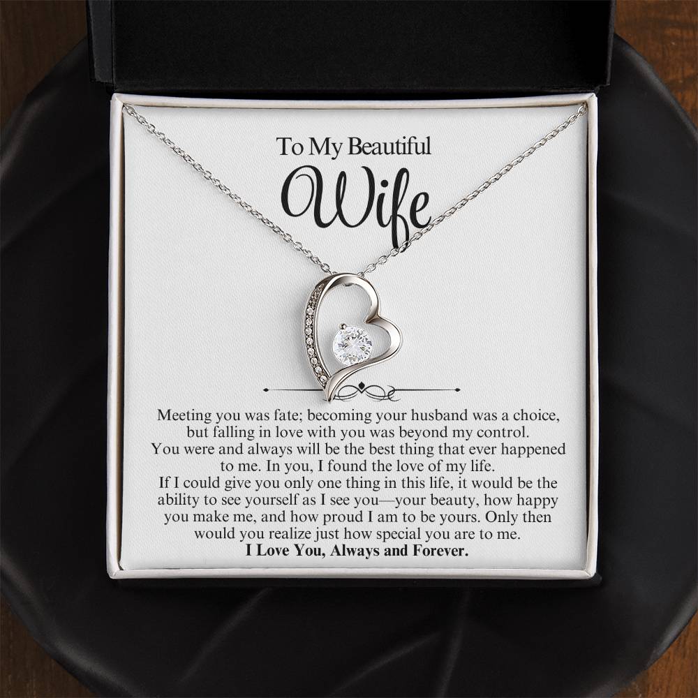 To My Wife Personalized Forever Love Gift - Vexa Style