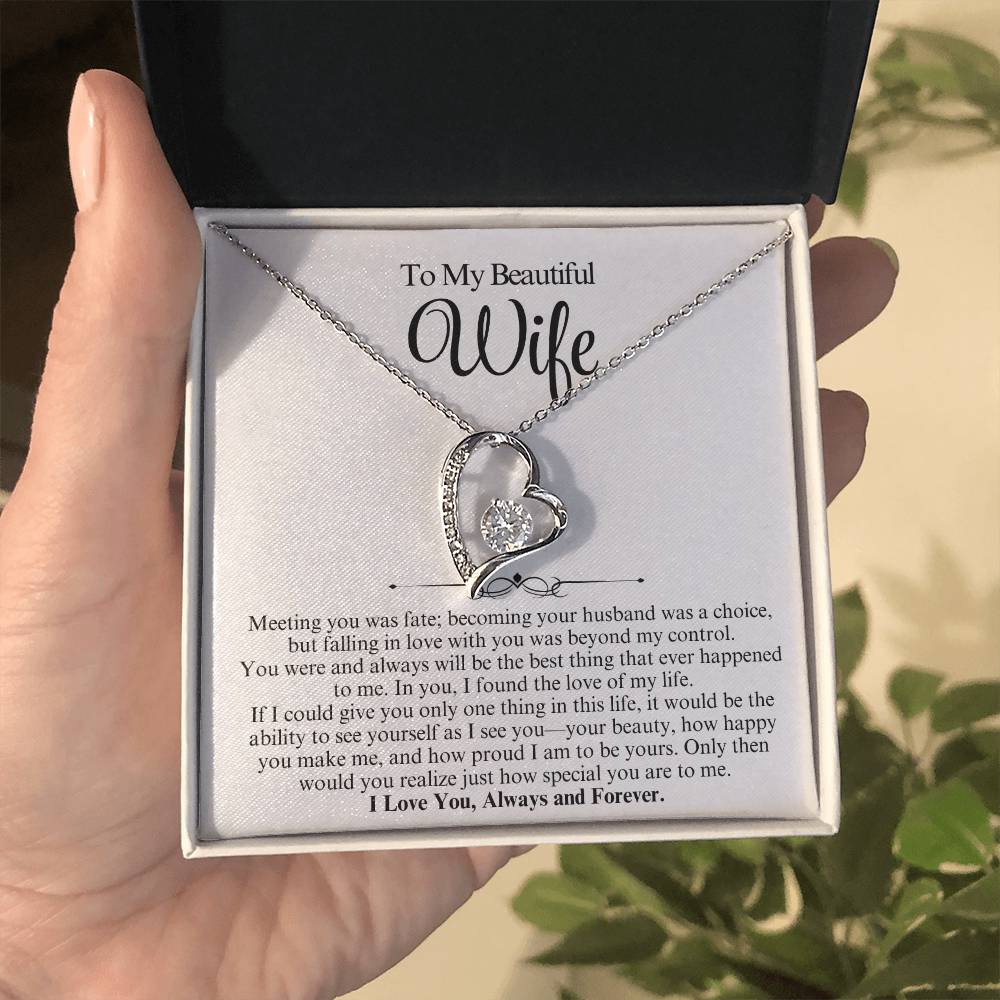 To My Wife Personalized Forever Love Gift - Vexa Style