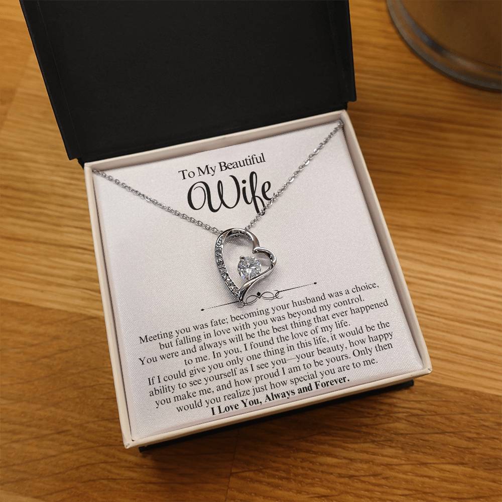 To My Wife Personalized Forever Love Gift - Vexa Style