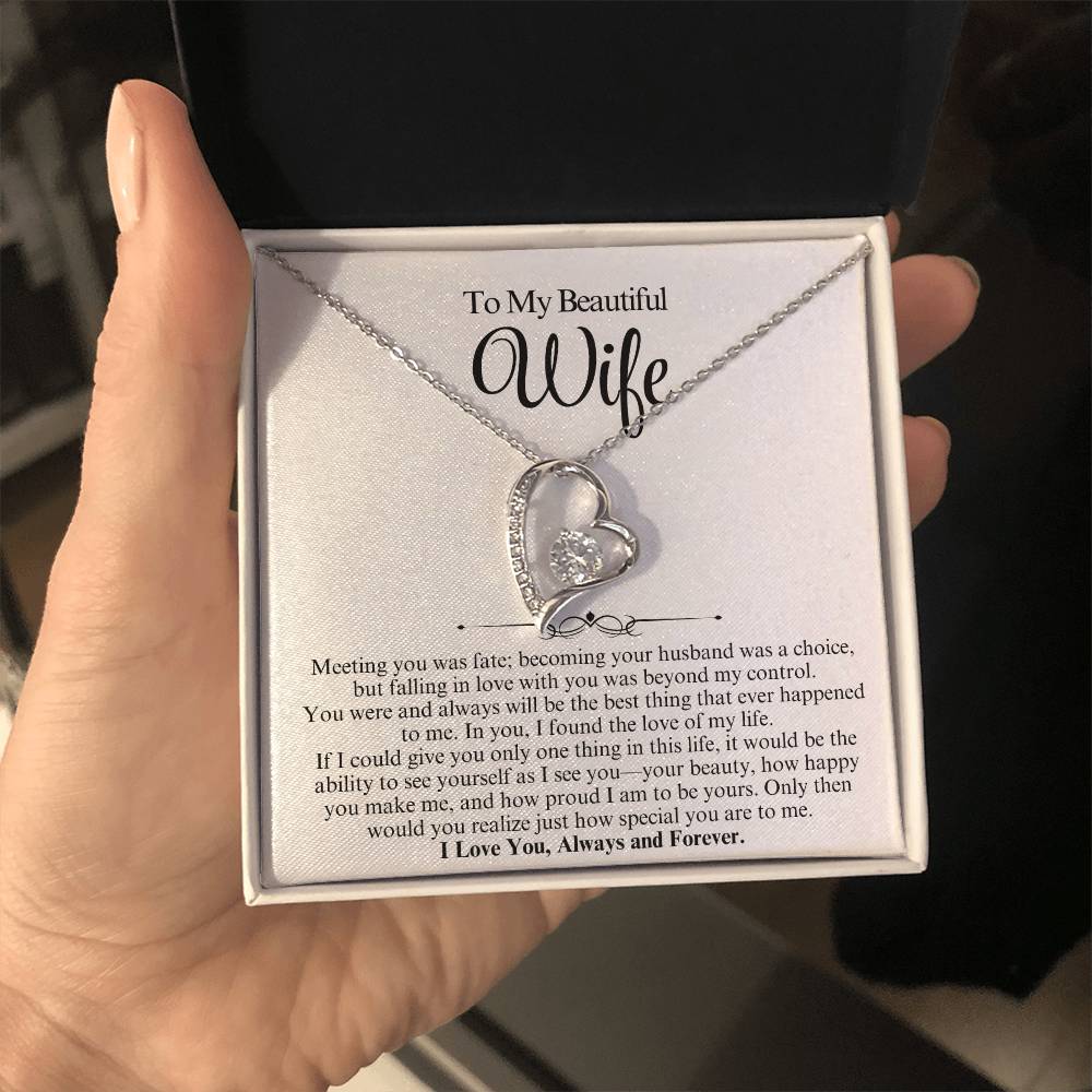 To My Wife Personalized Forever Love Gift - Vexa Style