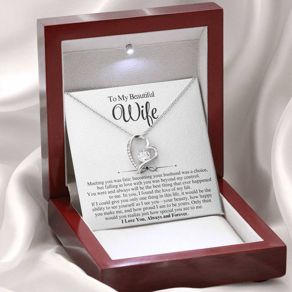 To My Wife Personalized Forever Love Gift - Vexa Style