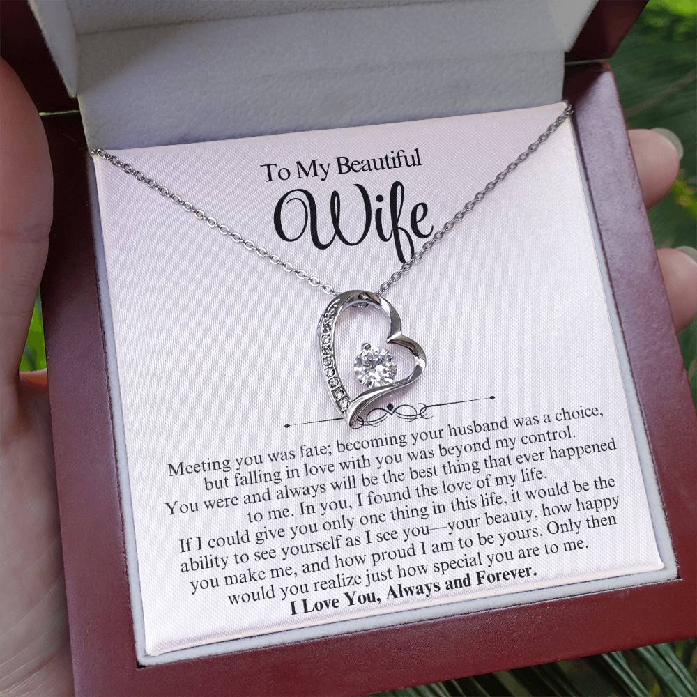 To My Wife Personalized Forever Love Gift - Vexa Style