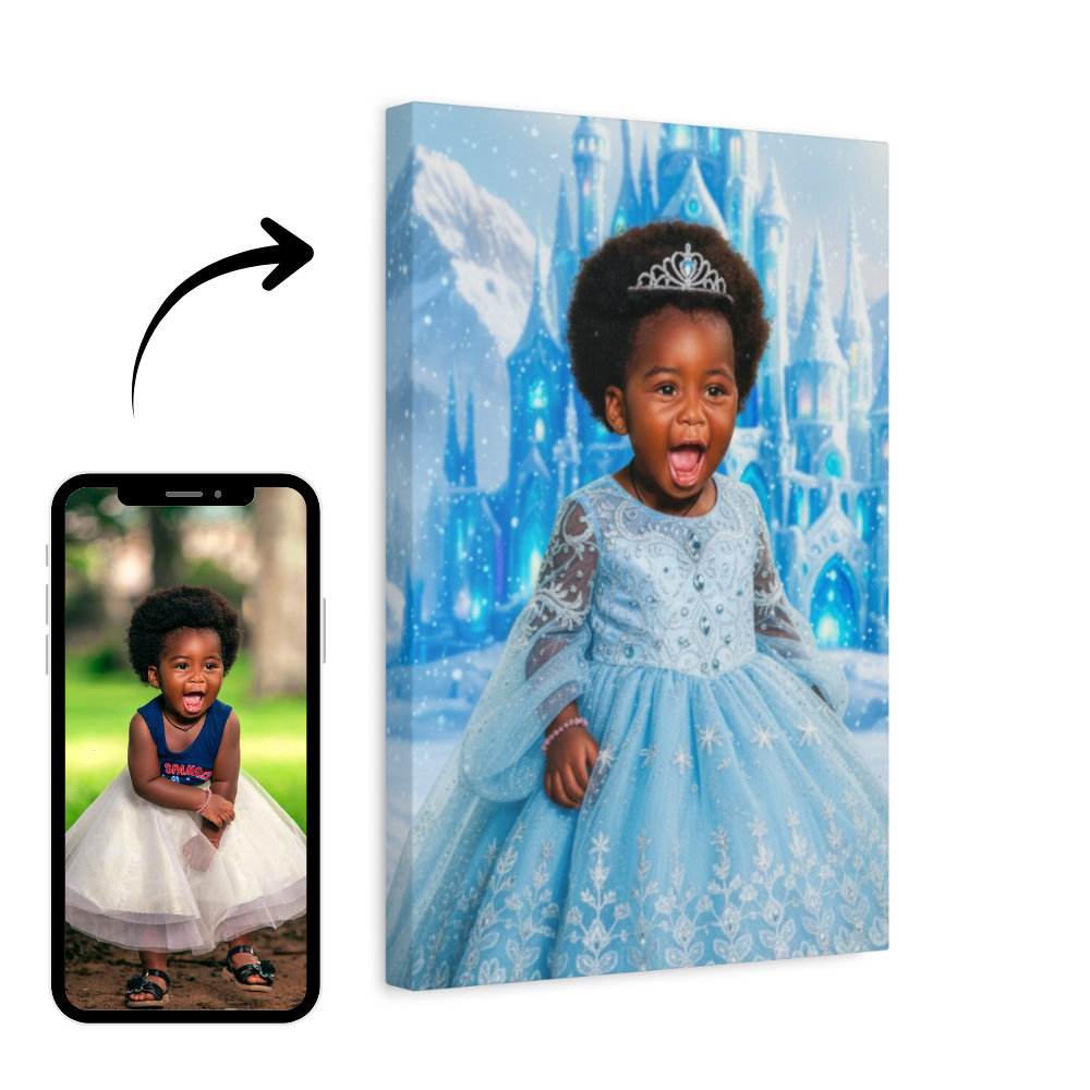 The Ice Princess Canvas