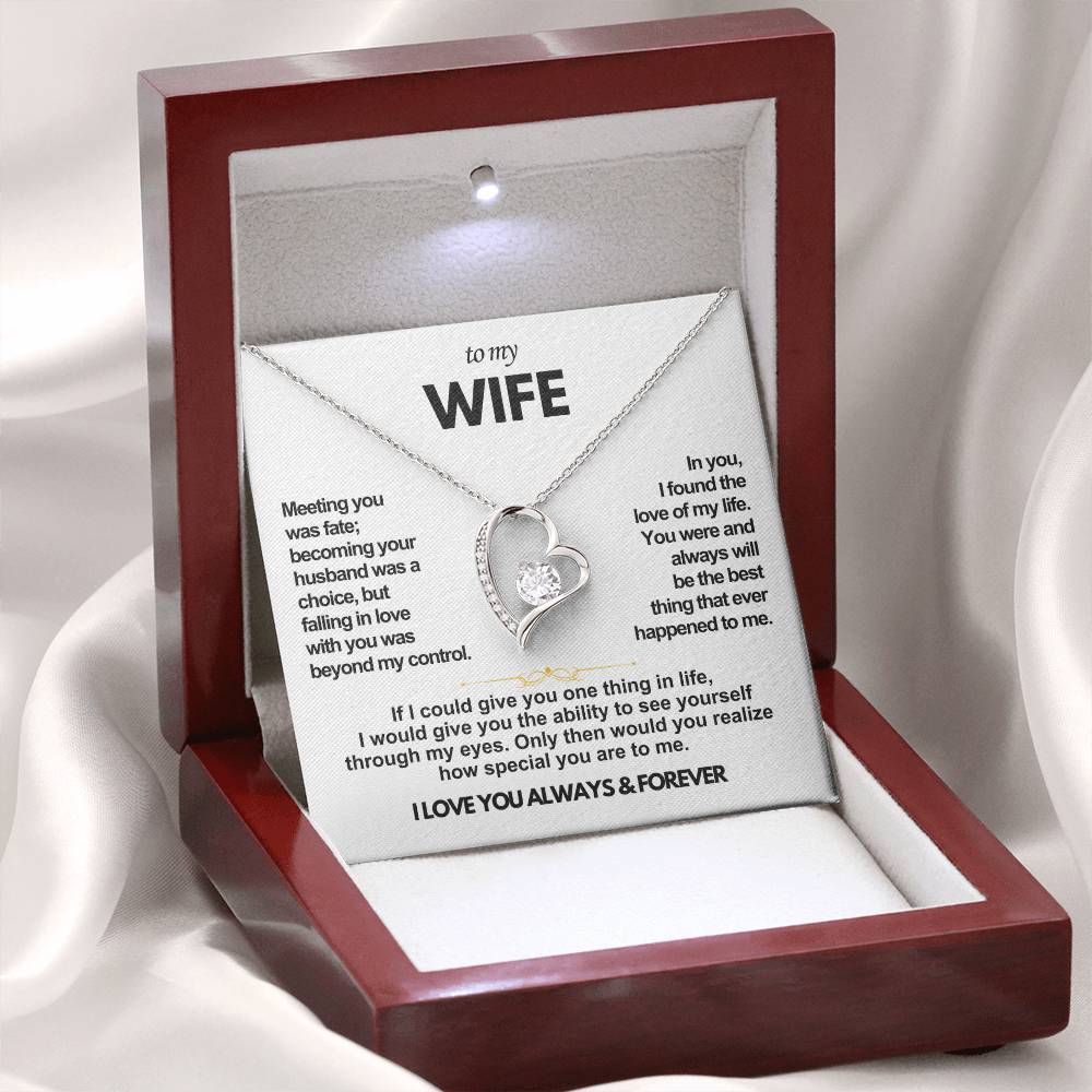 To My Wife Forever Love Gift