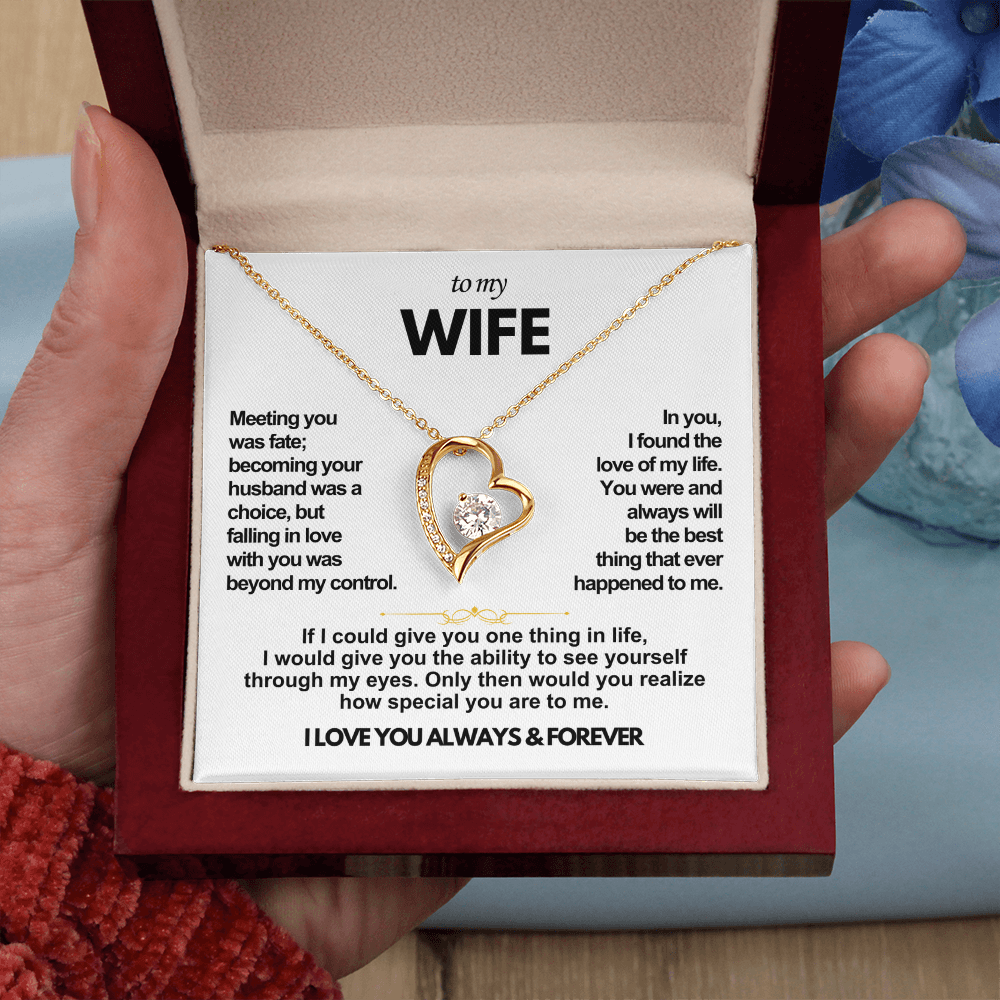 To My Wife Forever Love Gift