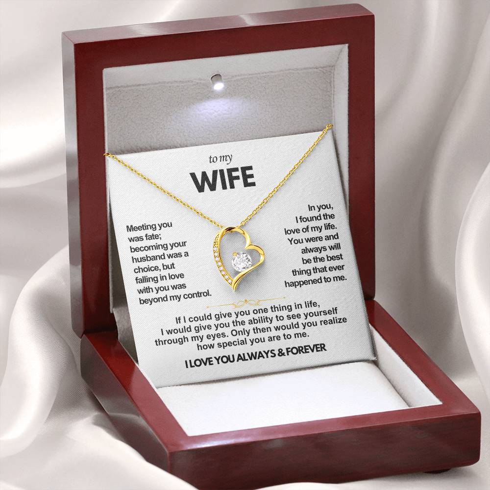 To My Wife Forever Love Gift