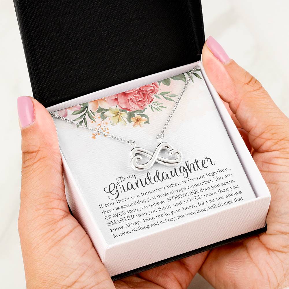 To My Granddaughter Premium Love Necklace