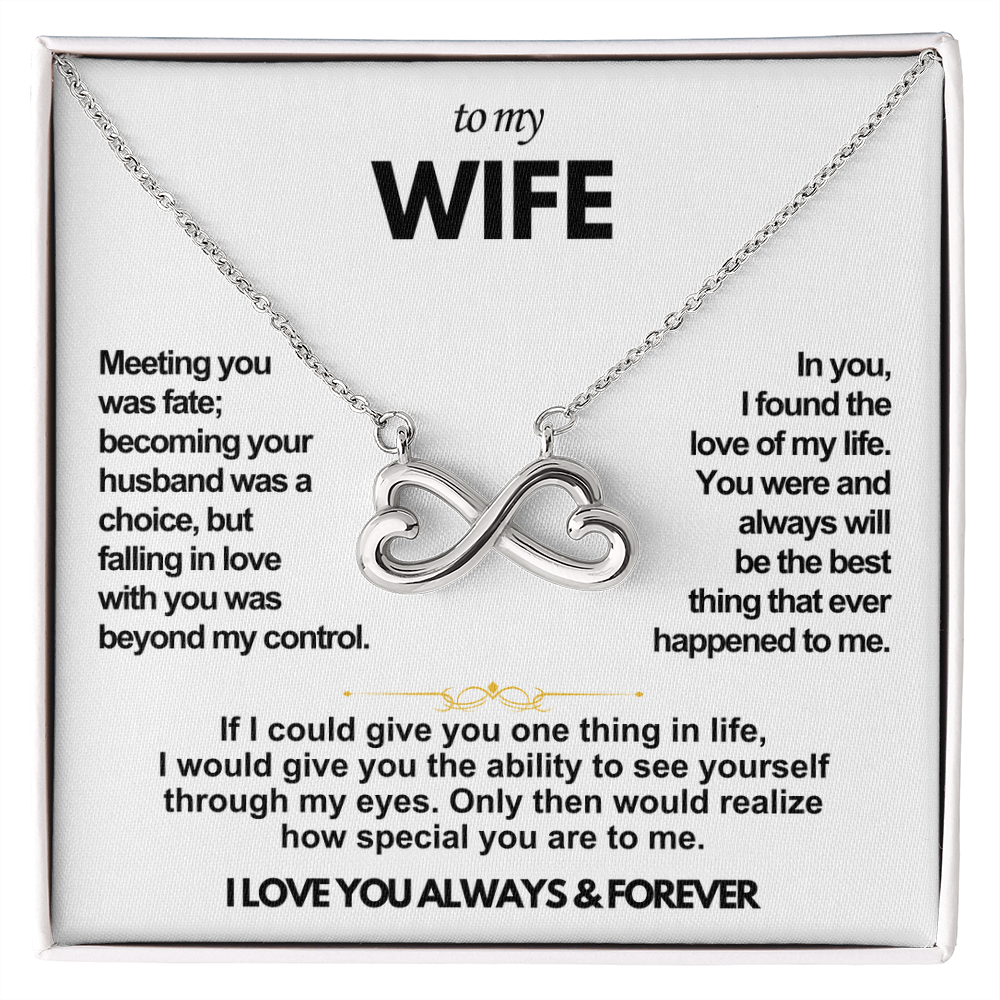 To My Wife Endless Love Gift