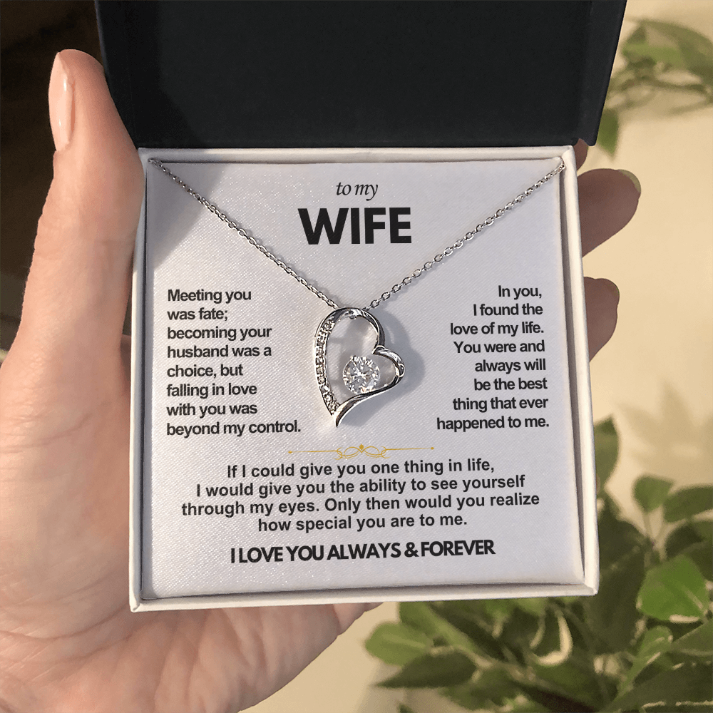 To My Wife Forever Love Gift
