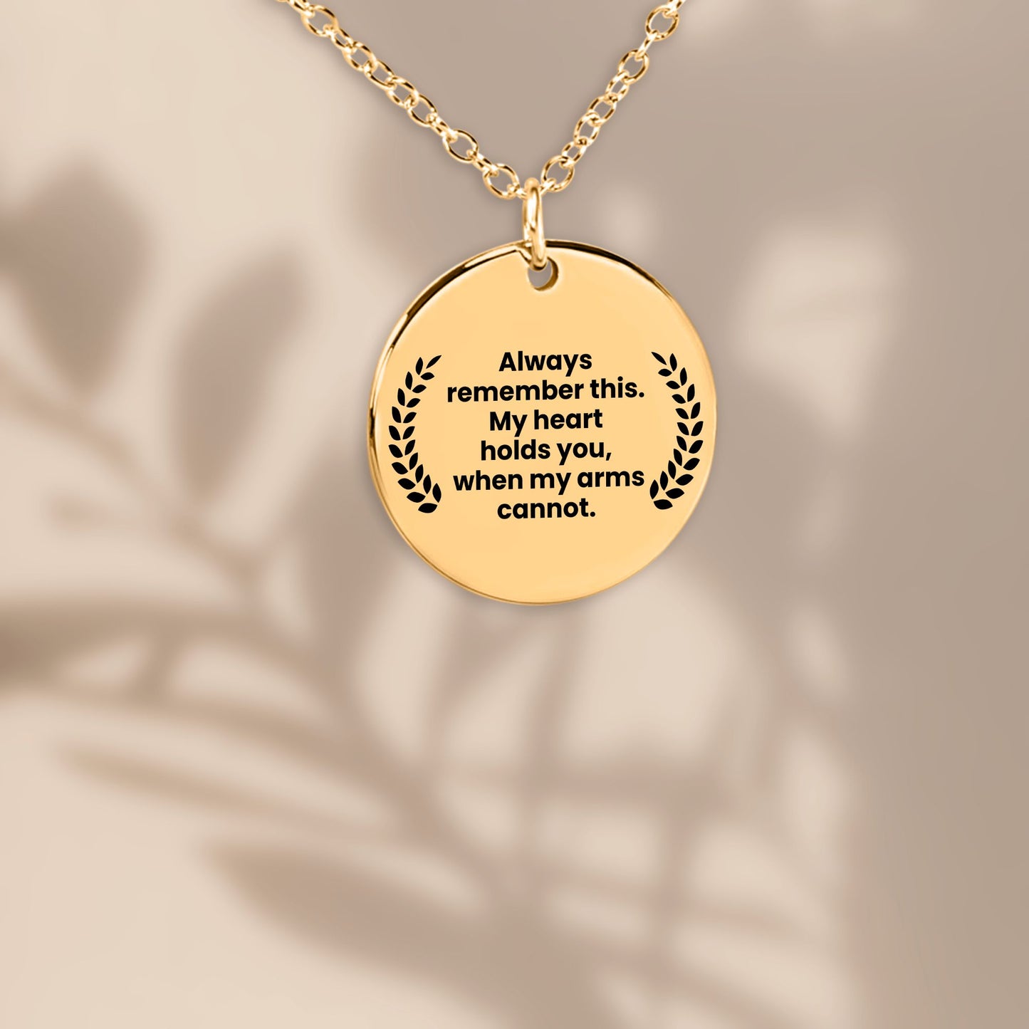 To My Daughter Remember Premium Necklace