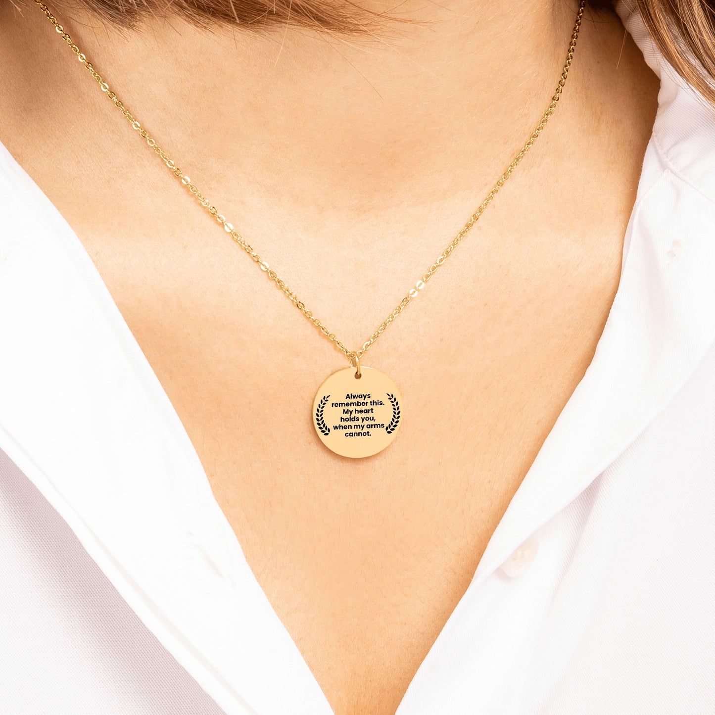 To My Daughter Remember Premium Necklace