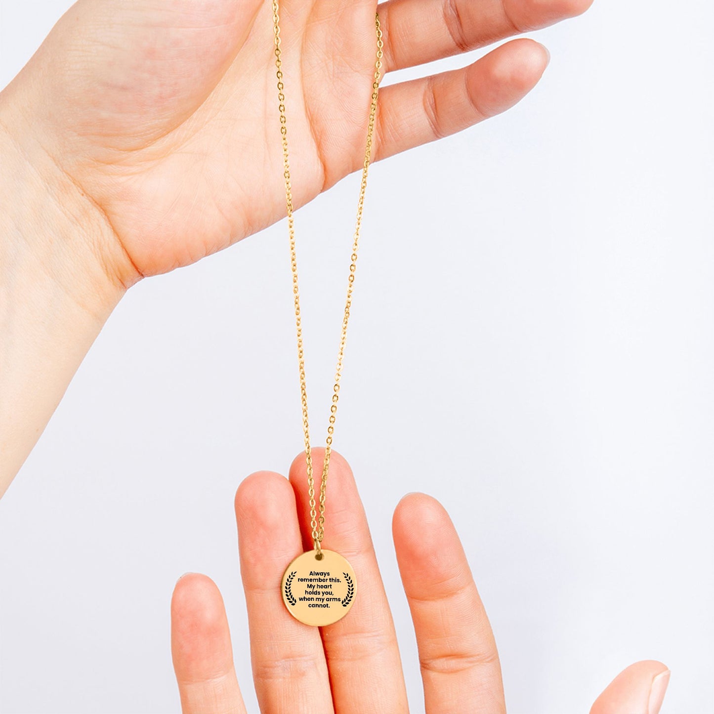 To My Daughter Remember Premium Necklace