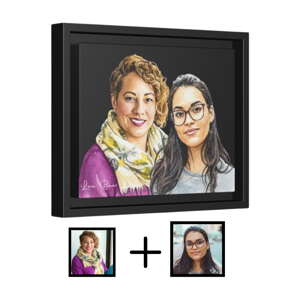 Personalized Family Wall Art Canvas