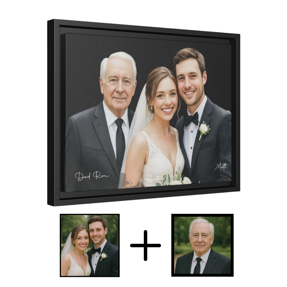 Personalized Family Wall Art Canvas