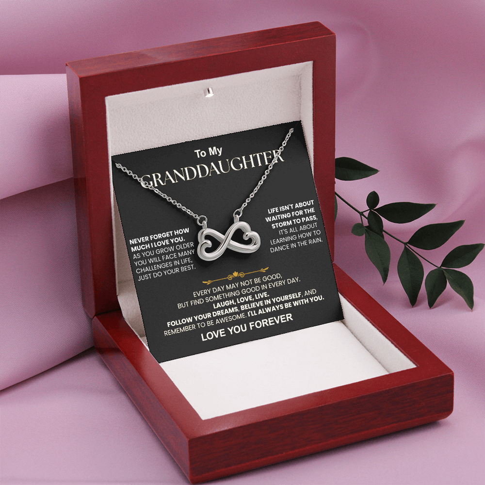 To My Granddaughter Endless Love Gift