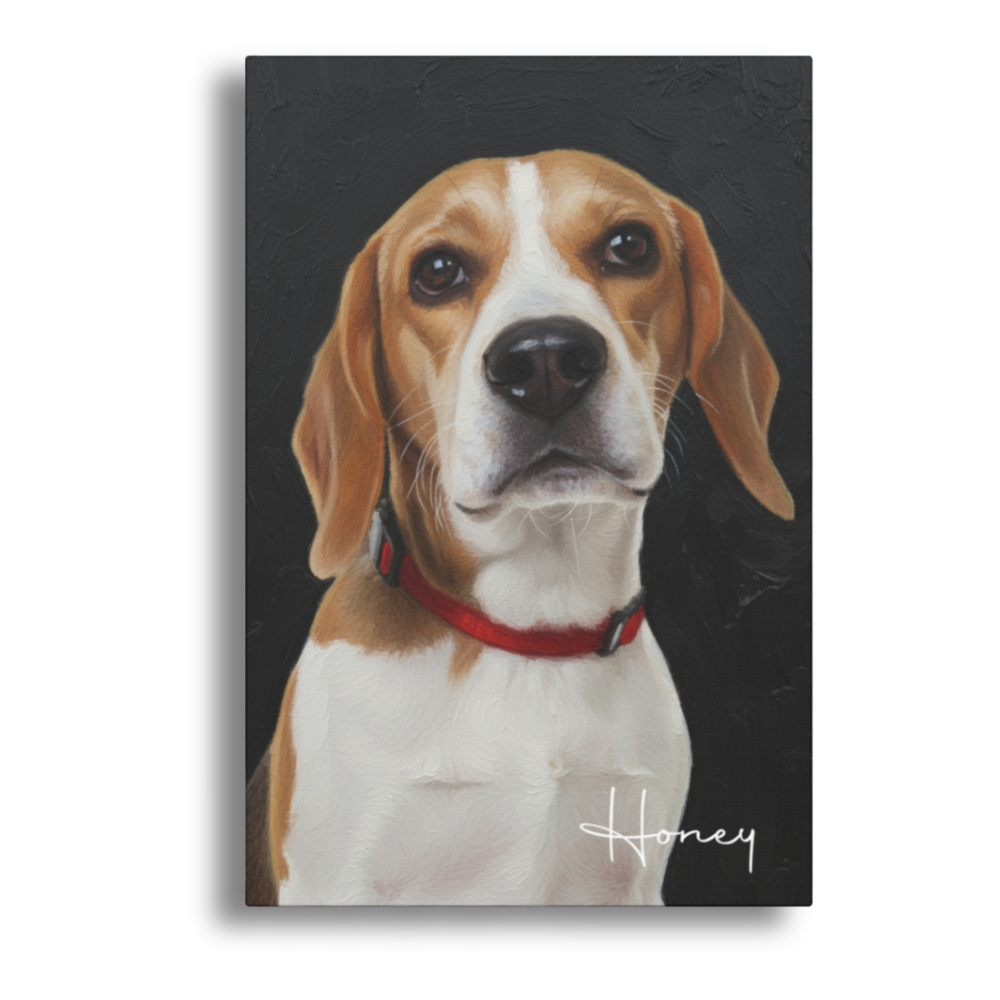 Pet Oil Style Wall Art Canvas