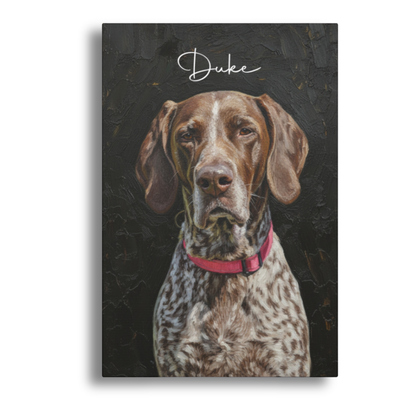 Pet Oil Style Wall Art Canvas