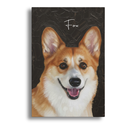 Pet Oil Style Wall Art Canvas