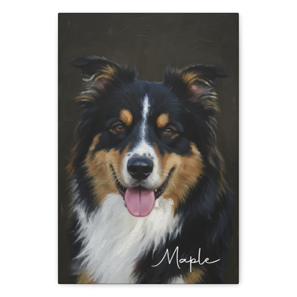 Pet Oil Style Wall Art Canvas