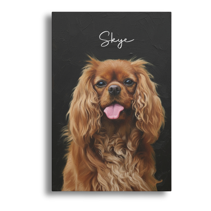 Pet Oil Style Wall Art Canvas