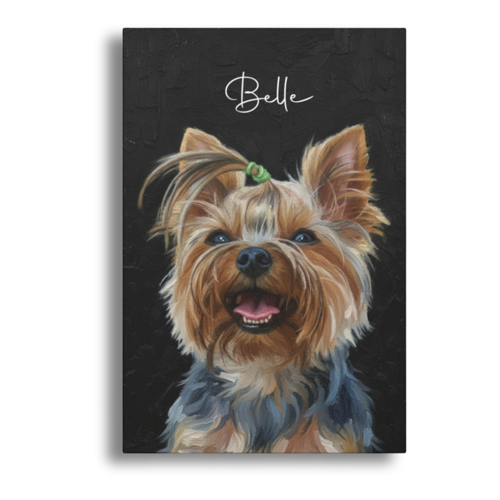 Pet Oil Style Wall Art Canvas