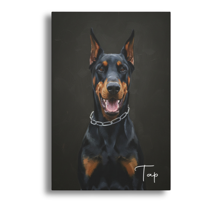 Pet Oil Style Wall Art Canvas