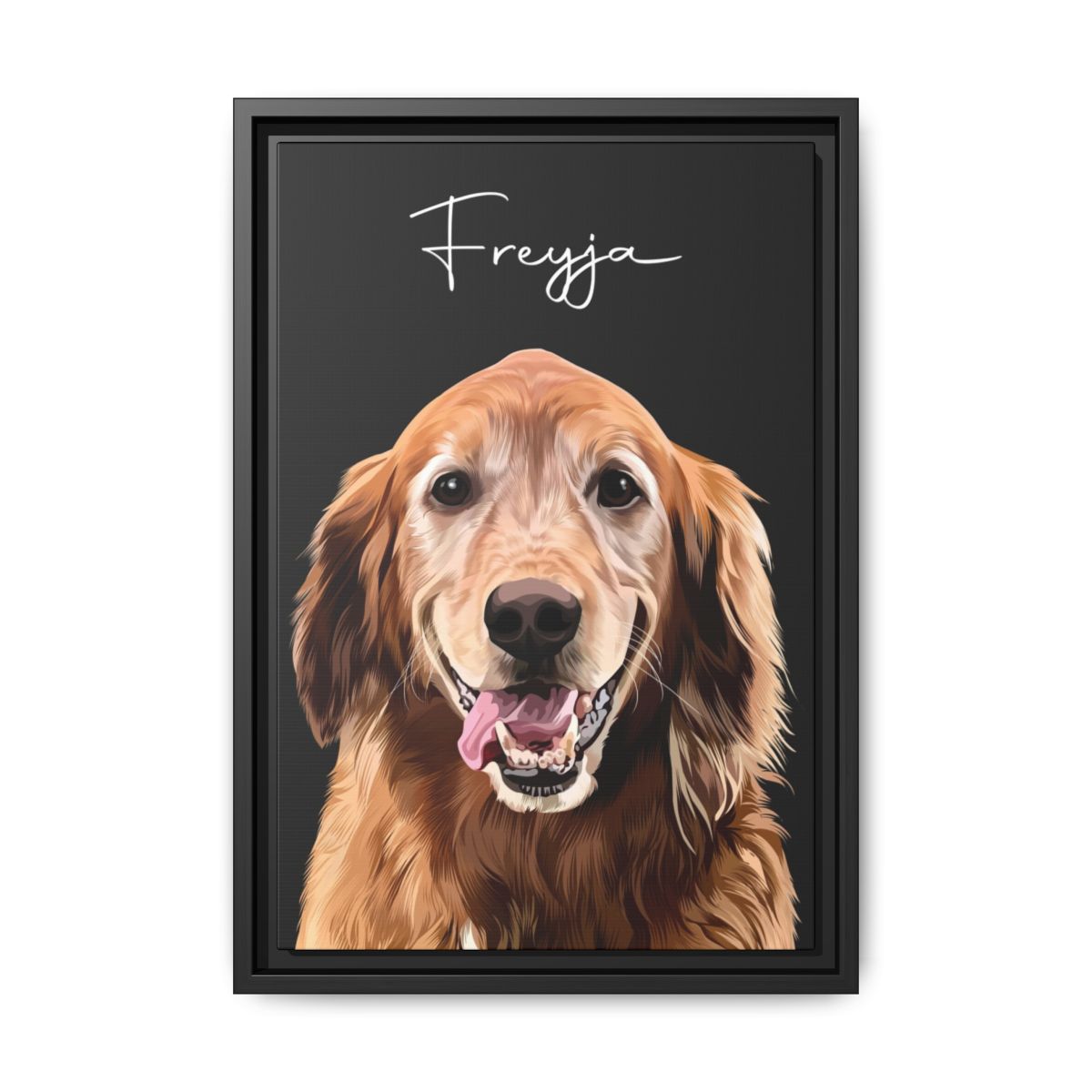 Pet Oil Style Wall Art Canvas