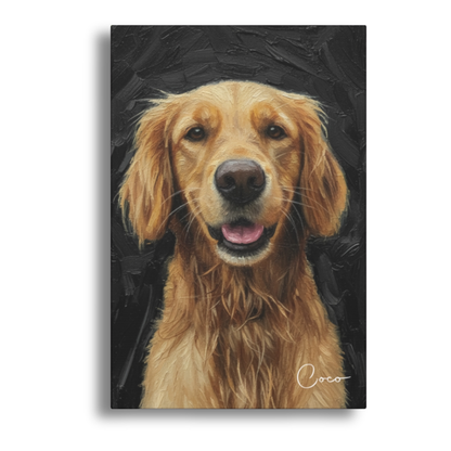 Pet Oil Style Wall Art Canvas