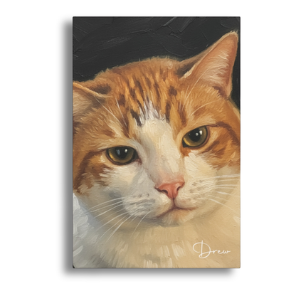Pet Oil Style Wall Art Canvas