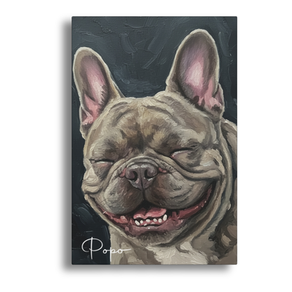 Pet Oil Style Wall Art Canvas