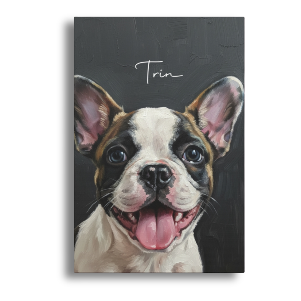 Pet Oil Style Wall Art Canvas