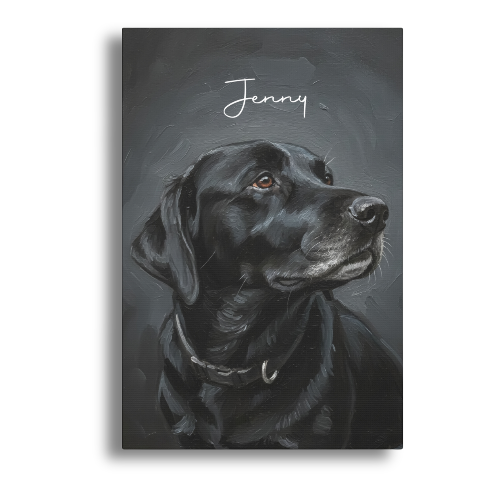 Pet Oil Style Wall Art Canvas