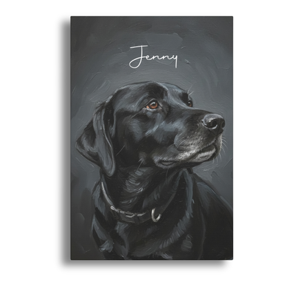 Pet Oil Style Wall Art Canvas