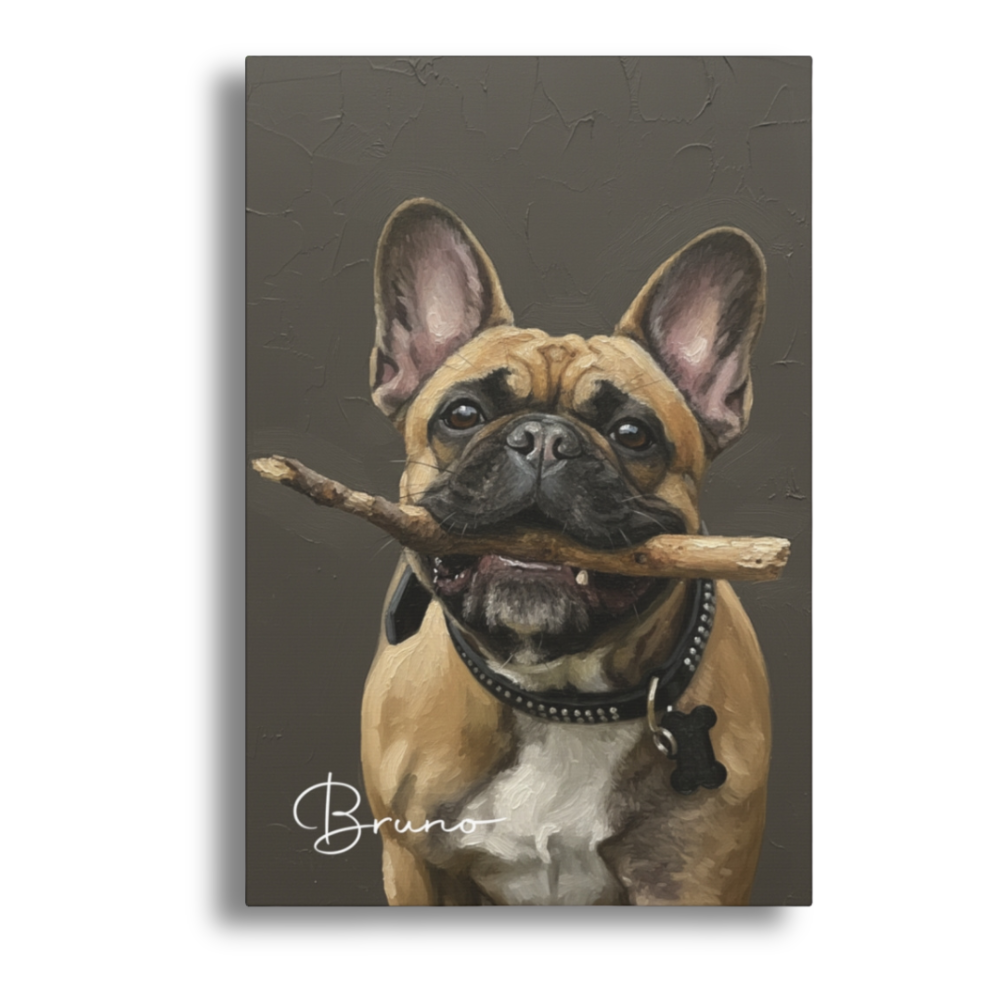 Pet Oil Style Wall Art Canvas