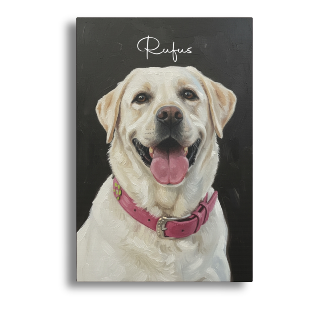 Pet Oil Style Wall Art Canvas