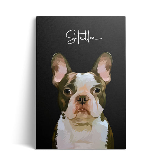 Pet Art Canvas Wrap