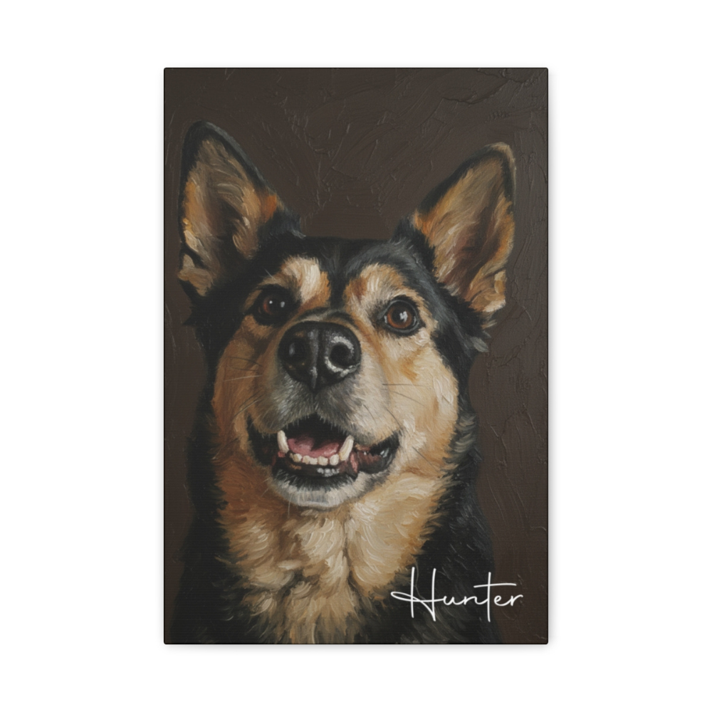 Pet Oil Style Wall Art Canvas