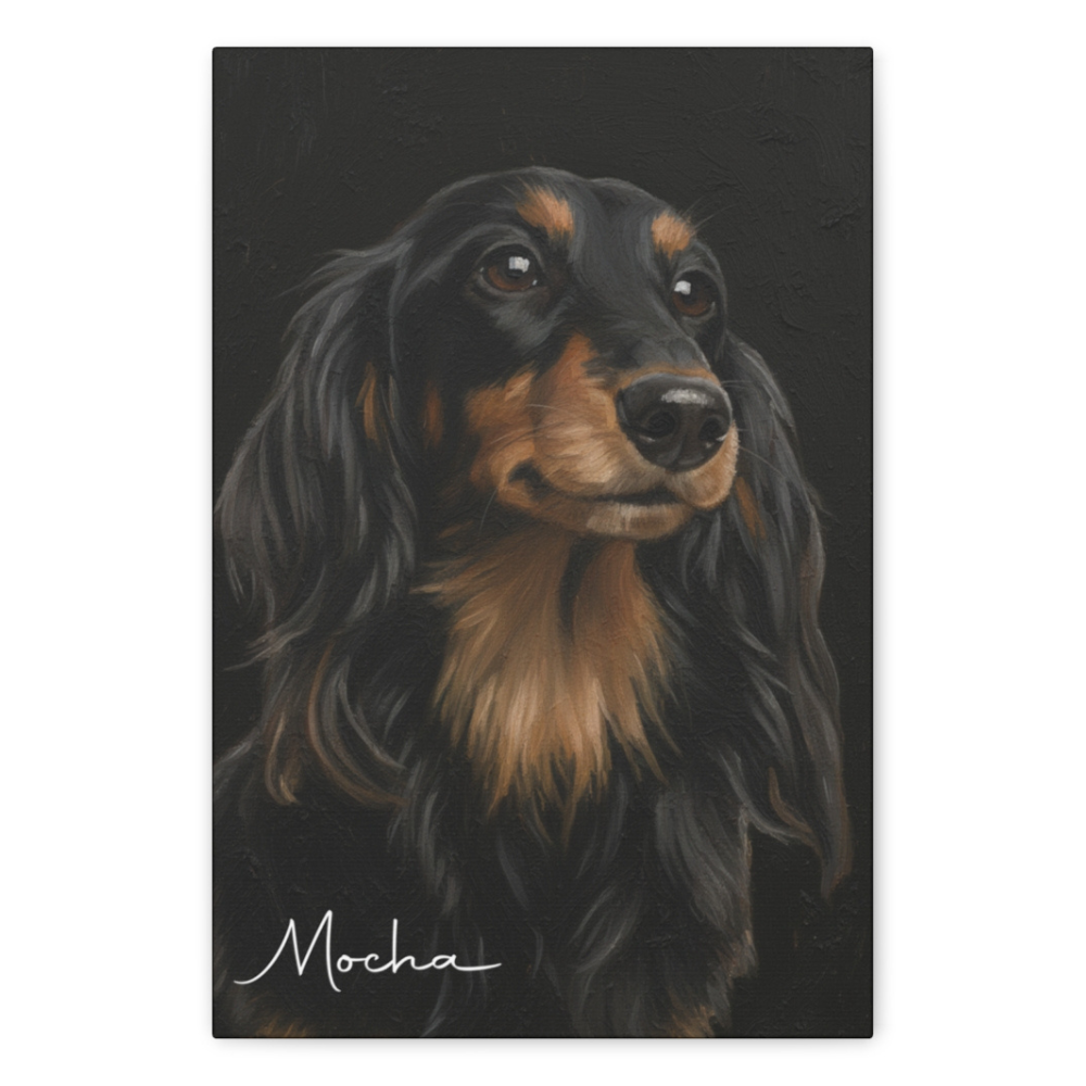 Pet Oil Style Wall Art Canvas