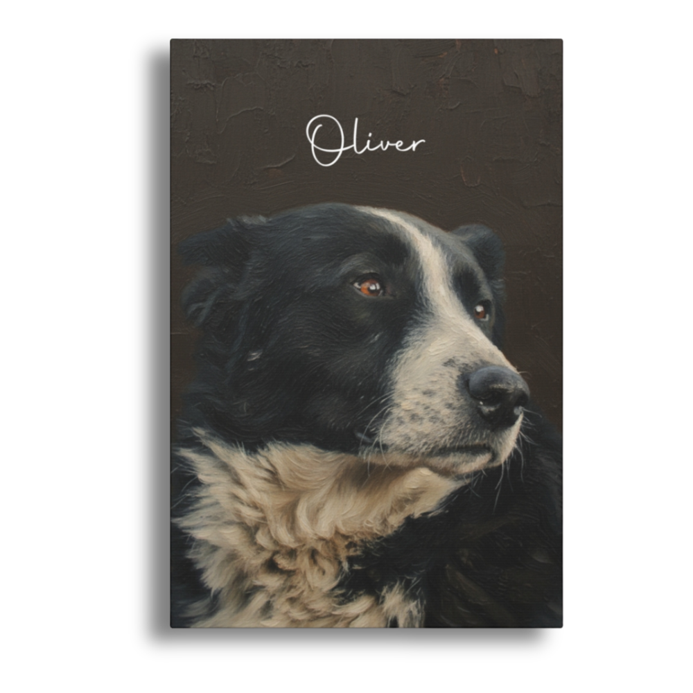 Pet Oil Style Wall Art Canvas