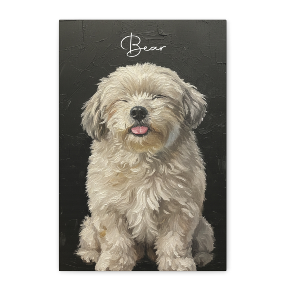 Pet Oil Style Wall Art Canvas