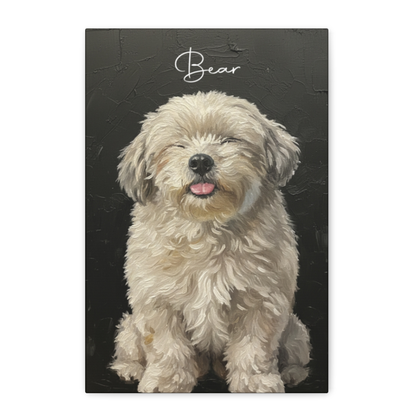 Pet Oil Style Wall Art Canvas