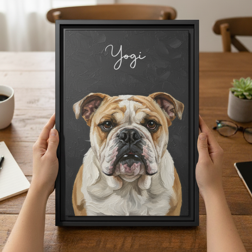Pet Oil Style Wall Art Canvas