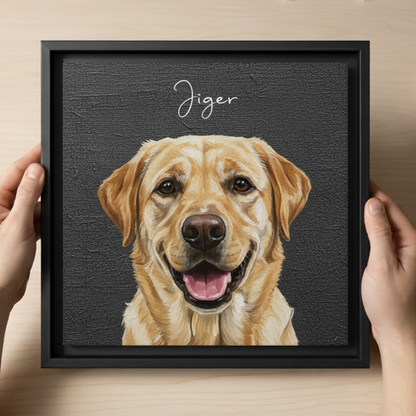Pet Oil Style Wall Art Canvas