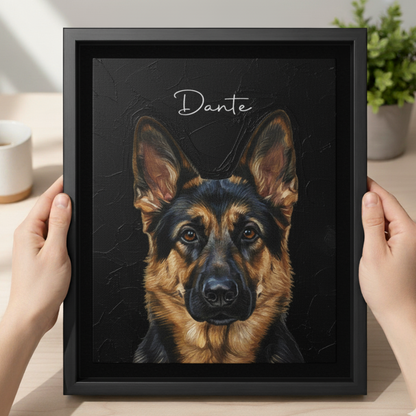 Pet Oil Style Wall Art Canvas