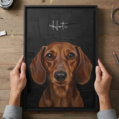 Pet Oil Style Wall Art Canvas
